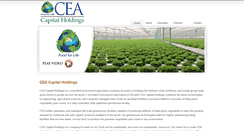 Desktop Screenshot of ceacapitalholdings.com